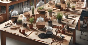 Atelier pour apprendre à fabriquer son terrarium à Bruxelles