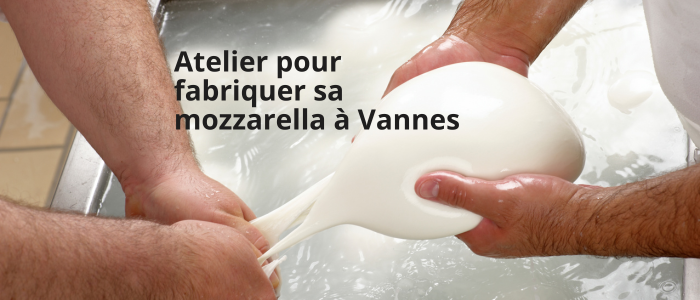 Atelier pour fabriquer sa mozzarella à Vannes