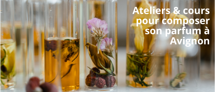 Ateliers & cours pour composer son parfum à Avignon