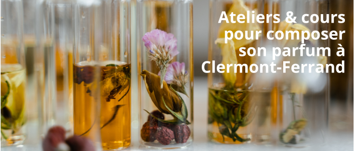 Ateliers & cours pour composer son parfum à Clermont-Ferrand