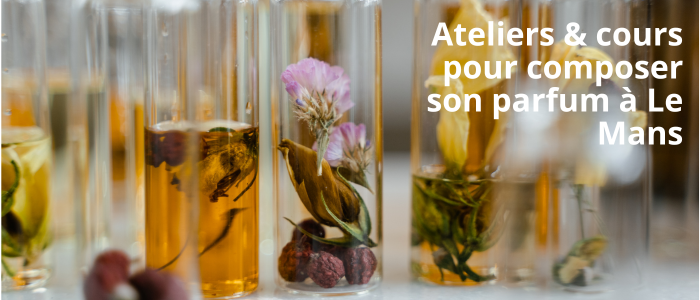 Ateliers & cours pour composer son parfum à Le Mans